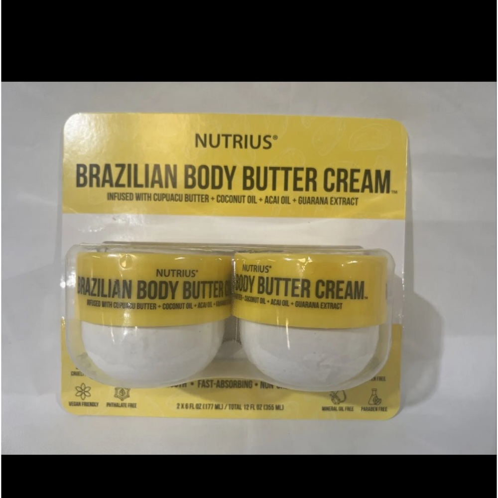 Brazilian body butter cream